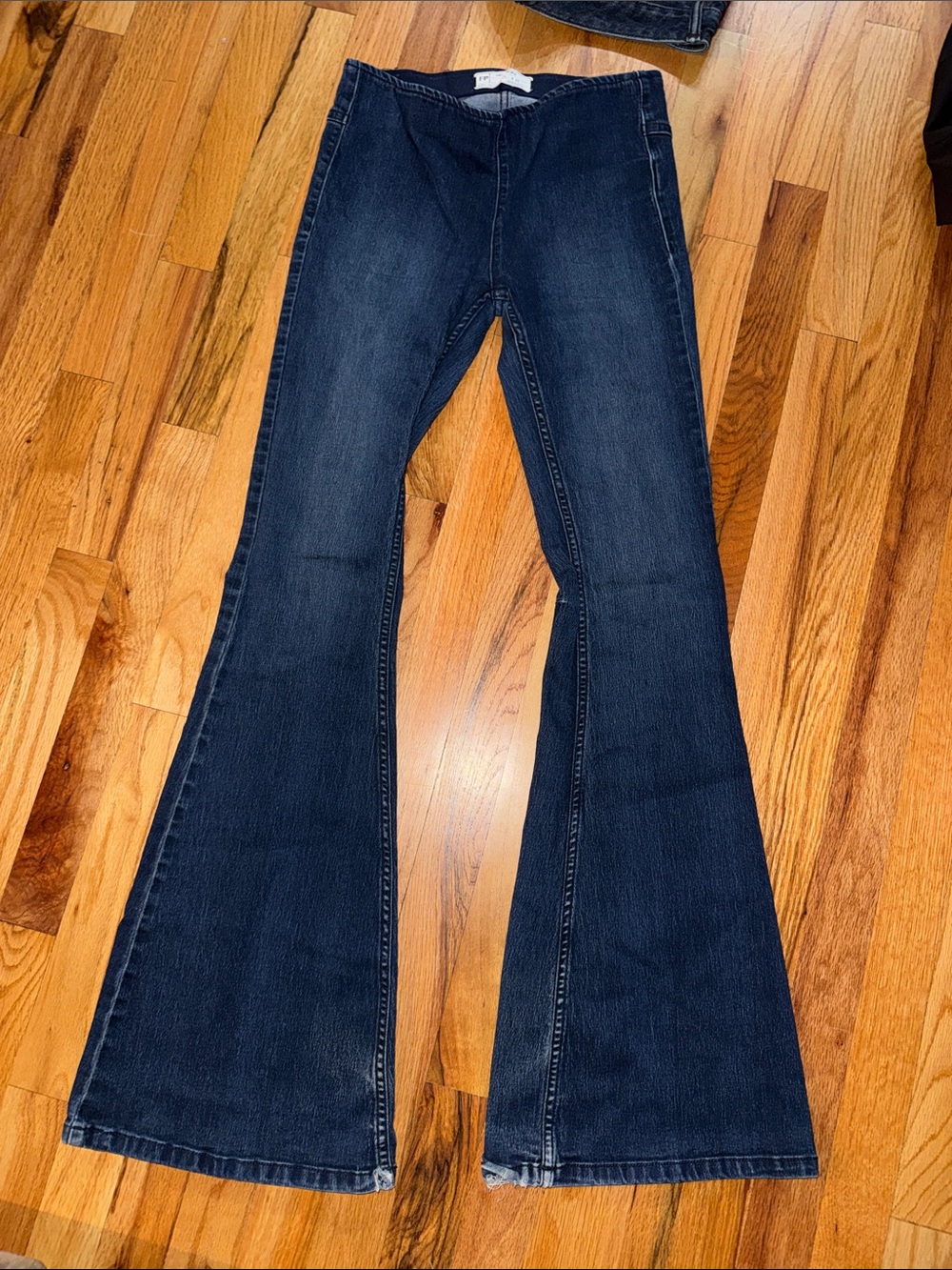 Free People pull on Flare Jeans denim pants bottoms